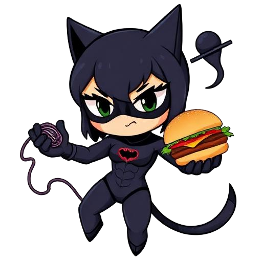 Catwoman sticker